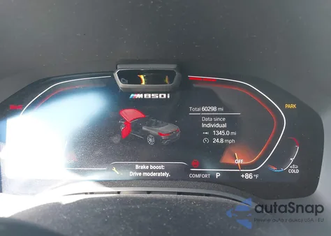 2019 BMW M850I xDrive z USA, uszkodzony, nr VIN WBAFY4C50KBX39620